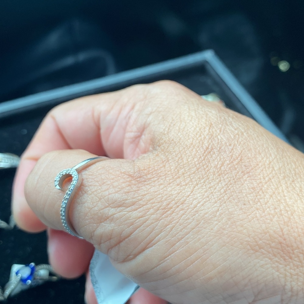 Cool Thumb Sterling Silver Ring - image 2